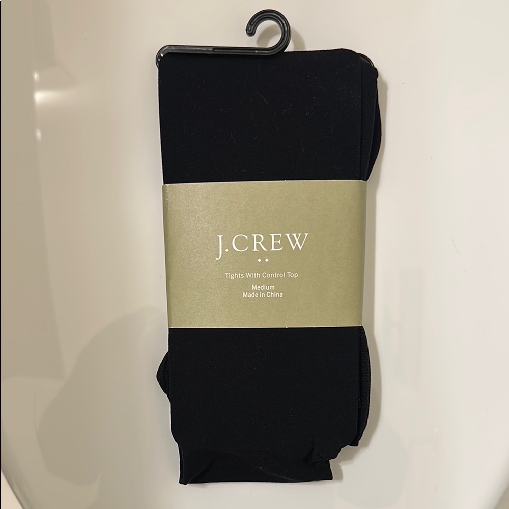 J. Crew Black Tights